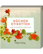 Küchenetiketten - Kapuzinerkresse