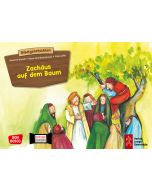 Zachäus auf dem Baum. Kamishibai Bildkartenset