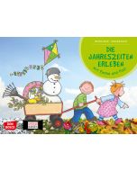 Die Jahreszeiten erleben mit Emma und Paul. Kamishibai Bildkartenset.