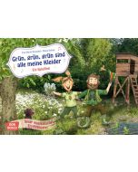 Grün, grün, grün sind alle meine Kleider. Kamishibai Bildkartenset.