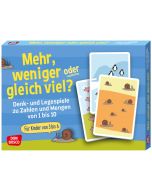 Mehr, weniger oder gleich viel?