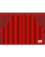 Vorhangkarte für das Erzähltheater Kamishibai