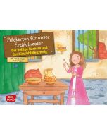 Die heilige Barbara und der Kirschblütenzweig. Kamishibai Bildkartenset.