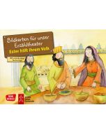 Ester hilft ihrem Volk. Kamishibai Bildkartenset.