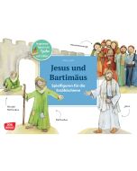 Jesus und Bartimäus. Erzählschienen-Figurenset