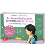 Achtsamkeitsübungen für entspanntes Lernen. 30 Bildkarten für Kinder
