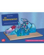 Der Regenbogenfisch, mit schillernden Schuppen. Erzählschienen-Figurenset