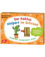 Der Kaktus stolpert im Schrank. Sätze aus Satzgliedern bilden