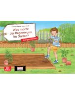 Was macht der Regenwurm im Garten? Kamishibai Bildkartenset