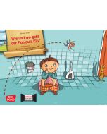 Wie und wo geht der Floh aufs Klo? Kamishibai Bildkartenset