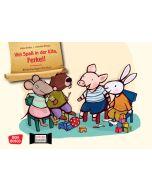 Viel Spaß in der Kita, Ferkel! Kamishibai Bildkartenset