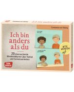 Ich bin anders als du – Ich bin wie du: 20 überraschende Wendebildkarten über Vielfalt und Gemeinsamkeiten