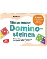 Tüfteln und Knobeln mit Dominosteinen. 30 Karten mit kniffligen Rätseln für Kinder