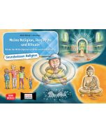 Meine Religion, ihre Feste und Rituale. Kinder der Weltreligionen erzählen von ihrem Glauben. Kamishibai Bildkartenset