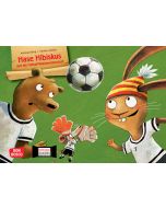 Hase Hibiskus und die Fußball-Waldmeisterschaft. Kamishibai Bildkartenset