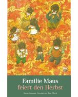 Familie Maus feiert den Herbst