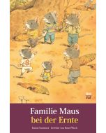 Familie Maus bei der Ernte