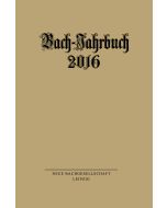 Bach-Jahrbuch 2016