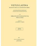 Sirach (Ecclesiasticus) - Pars altera