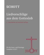 SCHOTT Liedvorschläge aus dem Gotteslob