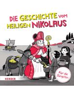 Die Geschichte vom heiligen Nikolaus Kontrastbuch (Pappbilderbuch)