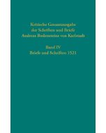 Kritische Gesamtausgabe der Schriften und Briefe Andreas Bodensteins von Karlstadt