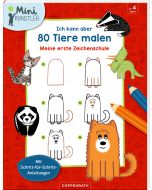 Ich kann über 80 Tiere malen