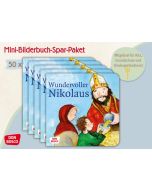 Wundervoller Nikolaus. Die Geschichte vom heiligen Nikolaus. Mini-Bilderbuch. Paket mit 50 Exemplaren zum Vorteilspreis