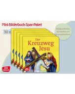 Der Kreuzweg Jesu. Mini-Bilderbuch. Paket mit 50 Exemplaren zum Vorteilspreis
