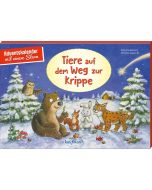 Tiere auf dem Weg zur Krippe