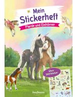 Mein Stickerheft - Pferde und Einhörner