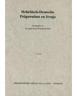 Hebräisch-Deutsche Präparation zu Jesaia