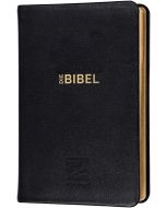 Schlachter 2000 Bibel - Taschenausgabe (Softcover, schwarz, Goldschnitt)