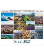 Israelkalender 2027 White Version