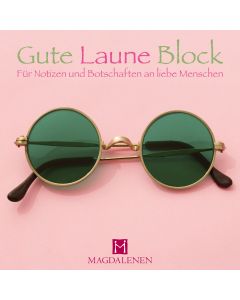 Gute Laune Block Sonnenbrille