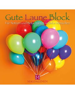 Gute Laune Block Luftballons