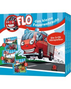 Flo - das kleine Feuerwehrauto - Die 3-CD Hörspielbox 1