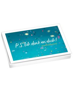P.S. Ich denk an dich! - Postkartenset