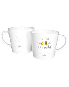 Du bist ein Gott, der mich sieht - Tasse