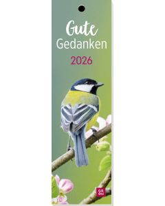 Lesezeichenkalender 2026: Gute Gedanken