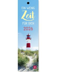 Lesezeichenkalender 2026: Ein wenig Zeit für dich