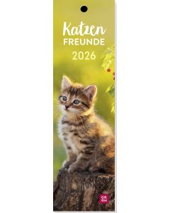 Lesezeichenkalender 2026: Katzenfreunde