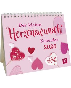 Mini-Kalender 2026: Der kleine Herzenswunschkalender