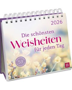 Postkartenkalender 2026: Die schönsten Weisheiten für jeden Tag