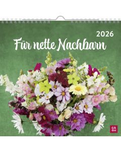 Wandkalender 2026: Für nette Nachbarn