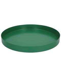 Tablett aus Edelstahl