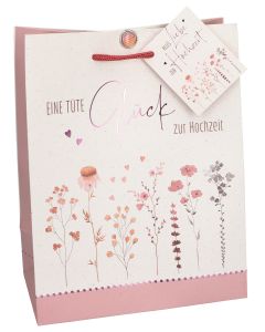 Wundertüte zur Hochzeit. Liebevoll gefüllte Überraschungstüte mit kleinen Geschenkartikeln zur Trauung