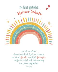 Du bist geliebt, kleiner Schatz