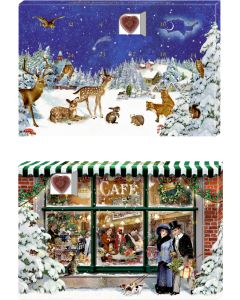 Adventskalender-Schokolade – 24 Süße Herzmomente im Advent