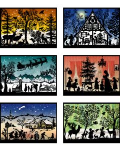 Miniatur-Adventskalender – Frohe Weihnachtszeit